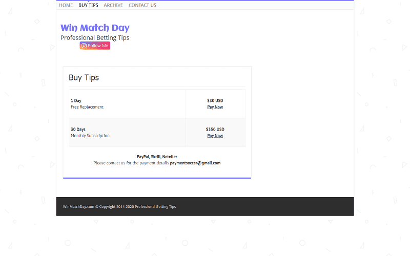 Winmatchday.com