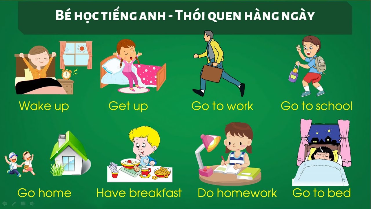 Cách tạo thói quen học tiếng Anh hàng ngày cho bé